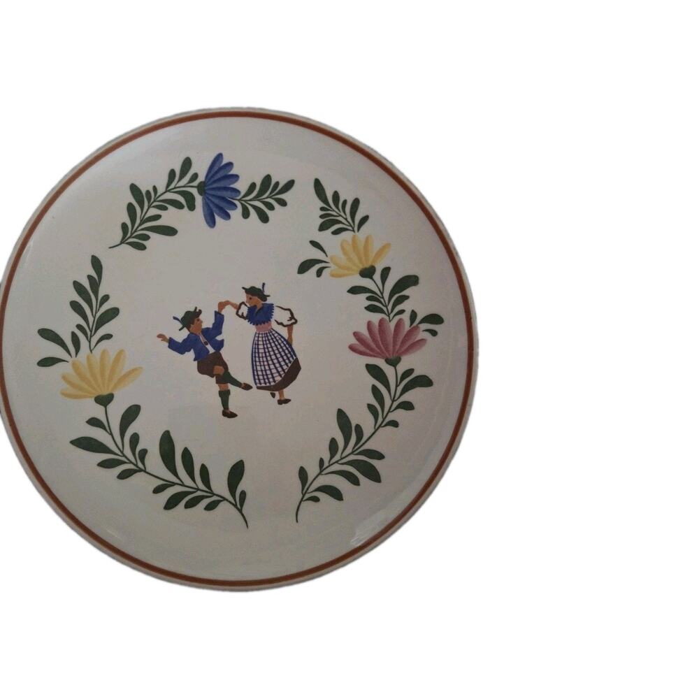 S.B. Alpine Ironstone Peasant Ware Dinner Plate 10.25"